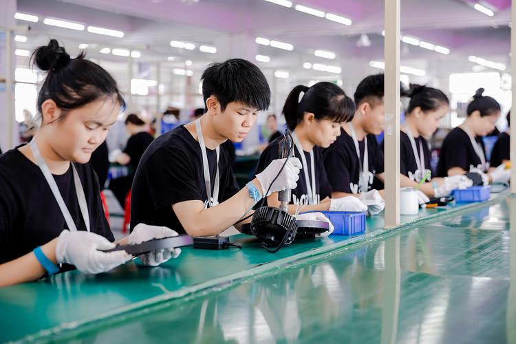 led工廠拍攝